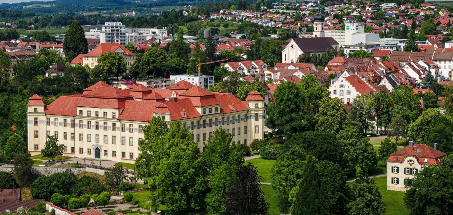 Stadt Tettnang, Aufnahme mit Drohne